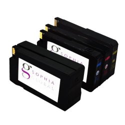 Sophia Global Compatible Ink Cartridge Replacement For Hp 950XL And Hp 951XL 1 Black 1 Cyan 1 Magenta 1 Yellow
