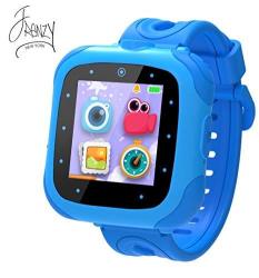 Frenzy Kid's Digital Smartwatch With 1.5" Touchscreen Built In Camera Learning Games Non-toxic Easy-to-buckle Strap Blue Smartwatch - Model: KW15