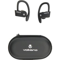 Volkano Sprint Series True Wireless Earphones Black