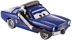 Disney pixar Cars Brent Mustangburger With Headset Diecast Vehicle