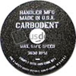 31A-C Handler - Carbo-dent Wheel -10IN - Coarse - For Model Trimmer - 103334 Us Dental Depot