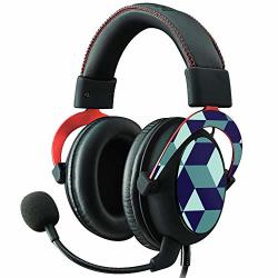 Mightyskins Skin Compatible With Kingston Hyperx Cloud II Gaming Headset - Geo Tile Protective Durable And Unique Vinyl Decal Wrap Cover Easy