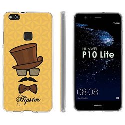 Huawei P10 Lite Tpu Silicone Phone Case Mobiflare Clear Ultraflex Thin Gel Phone Cover - Hipster Dealer For Huawei P10 Lite 5.2" Screen