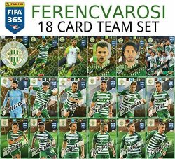Fifa 365 2018 Ferencvarosi Full Base Team Set - 18 Cards Inc. All 6 Foil Cards - Panini Adrenalyn XL