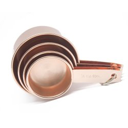Measuring Cups Rose Gold 4 Piece