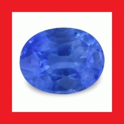 Sapphire Natural Sri Lanka - Cornflower Blue Oval Facet - 0.350cts