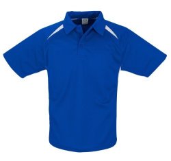 Biz Collection Splice Kids Golf Shirt - Royal Blue BIZ-3611