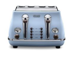 Delonghi Icona Vintage Toaster Sky Blue
