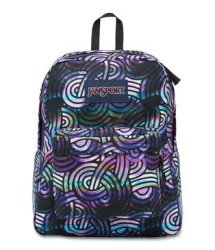 JanSport Superbreak Backpack Multi Super Purple Swirls