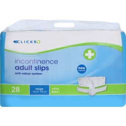 Clicks Incontinence Adult Slips Super Absorption Medium 28 Slips - Clicks