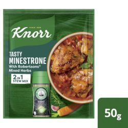 Tasty Minestrone With Robertsons Mixed Herbs Soup 10X50G