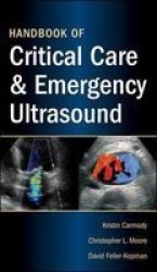 Handbook of Critical Care and Emergency Ultrasound Paperback