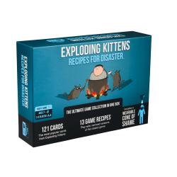 Exploding Kittens Recipes For Disaster - Deluxe Game Set - Us Edition