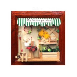 Hoomeda Diy Handmade My Little Garden Kit Photo Frame Decorate Gift Christmas Birthday