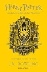 Harry Potter And The Order Of The Phoenix - Hufflepuff Edition By J.k. Rowling