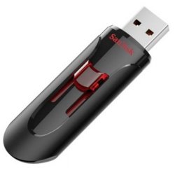 SanDisk 128GB Cruzer Glide USB 3.0 Flash Drive Black