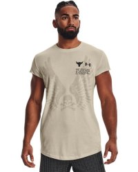 Men's Project Rock Cutoff T-Shirt - Stone Md