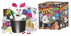 Hanky Panky Amazing Magic Hat - 125 Tricks Plush Rabbit