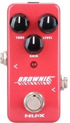 MINI Core Series Brownie Electric Guitar Distortion Effects Pedal Red
