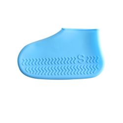Silicone Waterproof Shoe Cover- Blue
