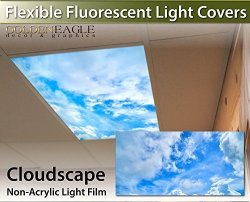 Golden Eagle Decor Graphics Cloudscape 2ft X 4ft Drop Ceiling Fluorescent Decorative Ceiling Light Cover Skylight Film R1419 00 Uncategorized