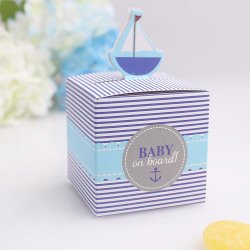 Baby On Board Party Favour Boxes For Baby Showers Set Of 10