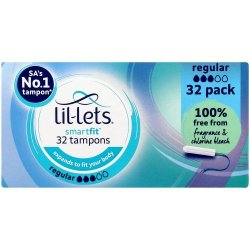 Lil-Lets Smartfit Tampons Regular 32 Pack