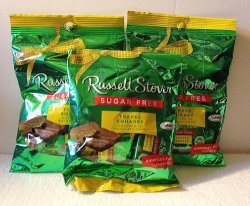 Russell Stover Sugar Free Toffee Squares 3 Oz. Bag