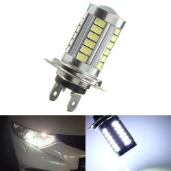 H7 LED Headlights - H7 5630 33 LED Headlight Bulbs - H7 33 Leds 5630 Headlight Set