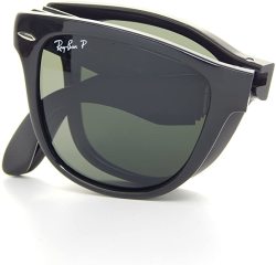 ray ban polarized folding sunglasses