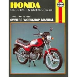 Haynes 0571 Honda Cb cd125t & Cm125 C Twins 1977 To 1988 Repair Manual
