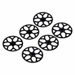 Harilla 6 Pcs Plastic Gear For Wltoys Rc Helicopter