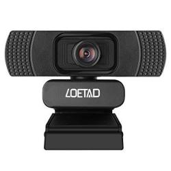 Loetad Webcam 1080P HD Webcam For Desktop Web Camera For Laptop With Noise Reduction Microphone