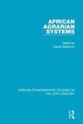 African Agrarian Systems Hardcover