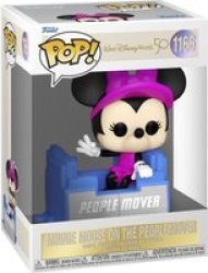 Pop Walt Disney World 50TH Anniversary Vinyl Figure - Minnie Mouse On The People Mover