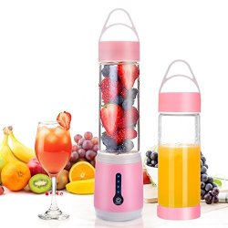 Cup Juicer Portable Juice Blender Personal Size Eletric Rechargeable Mixer 480ML Fruit Mixing Machine With USB Charger Cable For Superb Mixing Red