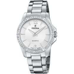 Festina Silver Quartz Woman's Watch F20593 1