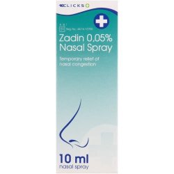 Zadin 0.05% Nasal Spray 10ML