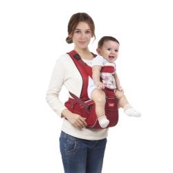 Front Facing Carrier Sling Kids Kangaroo Hipseat Baby Care 0-36MONTHS - Red China
