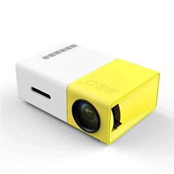 Projectors YG-300 Lcd MINI Support 1080P Portable LED Projector Home Cinema