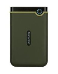 Transcend Storejet 25M3 Series - 2.5 Inch External Hdd - 2TB Military Green