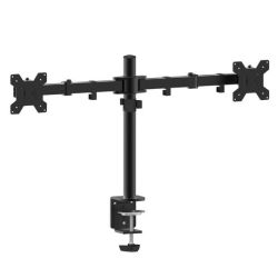 Dual Arm Table Top Monitor Clamp Stand 13 To 27 - Sd