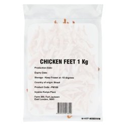 Frozen Chicken Feet 1KG