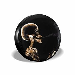 Awesome Cccccccocccc Smoking Universal Spare Tire Cover Is Dust-proof Waterproof Sun-proof And Corrosion-resistant Suitable For Jeep Trailer Rv Suv And Most Cars. 4 Sizes For You