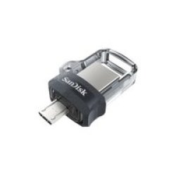 SanDisk Dual Drive M.3 64GB Usb-a To Microusb Flash Drive