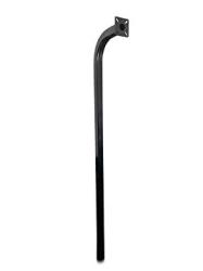 Eagle Pedestal Standard Heavy Duty In-ground 1 8 Steel 72 With 13 Sweep Gooseneck Keypad Stand Universal Burial For Keypads Entry Systems And Access Control Accessories