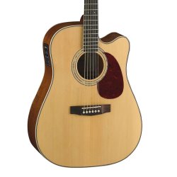 Cort MR710F NS Acoustic Electric Guitar Solid Top Natural Satin