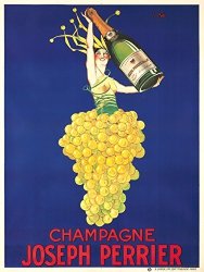 Champagne Joseph Perrier Vintage Poster Artist: Stall J. C. 1929 12X18 Art Print Wall Decor Travel Poster