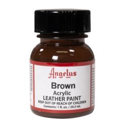 Acrylic Leather Paint - Brown 1OZ