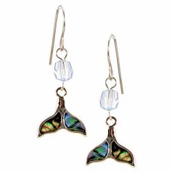 Deals on Storrs Wild Pearle Abalone Earrings Whale Tail, Compare Prices &  Shop Online